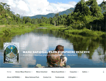 Tablet Screenshot of manuparkvolunteer.com